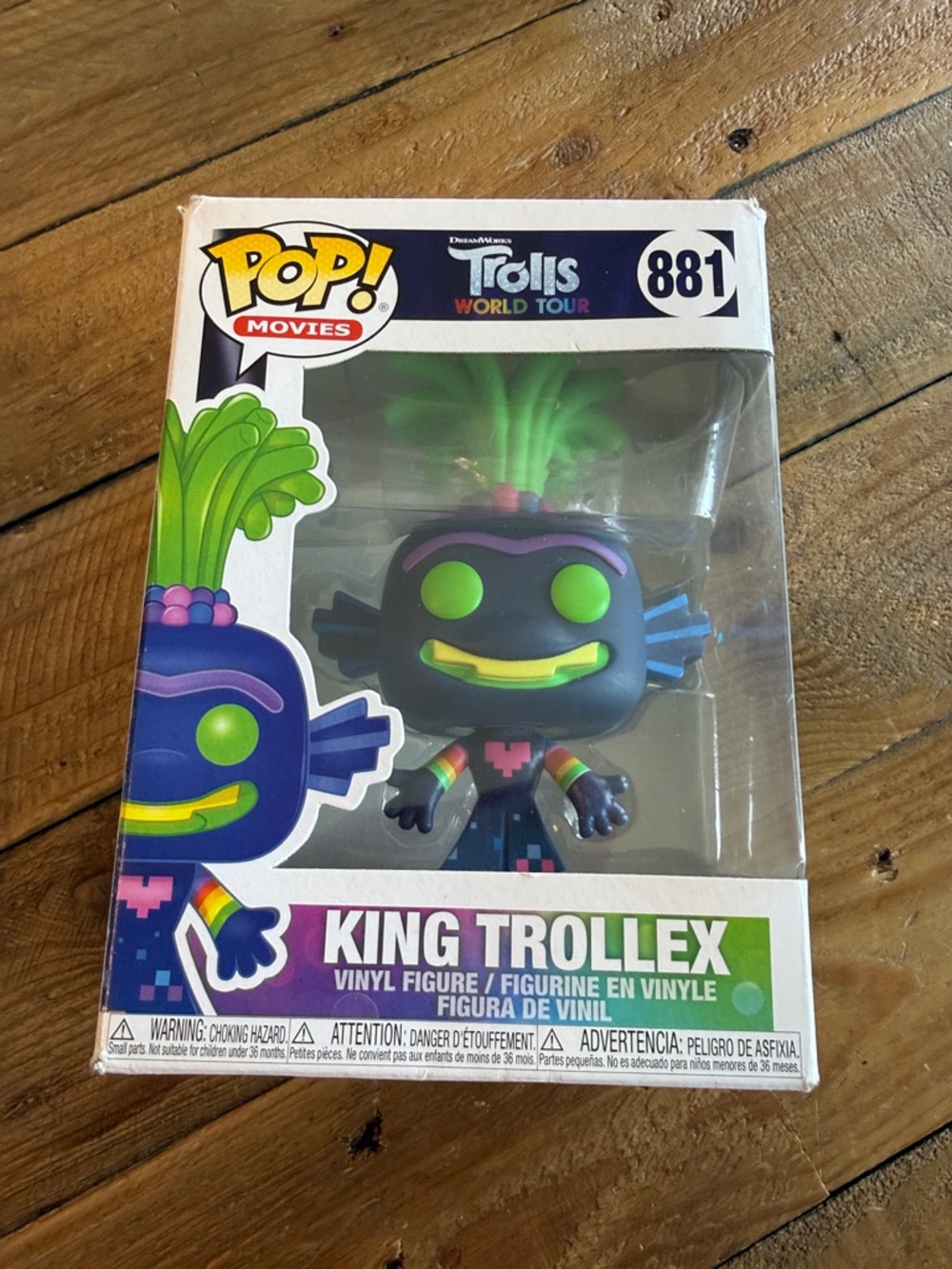 Trolls 2 pop figure King Trollex # 881